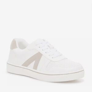 Mia Krew White and Beige Sneakers